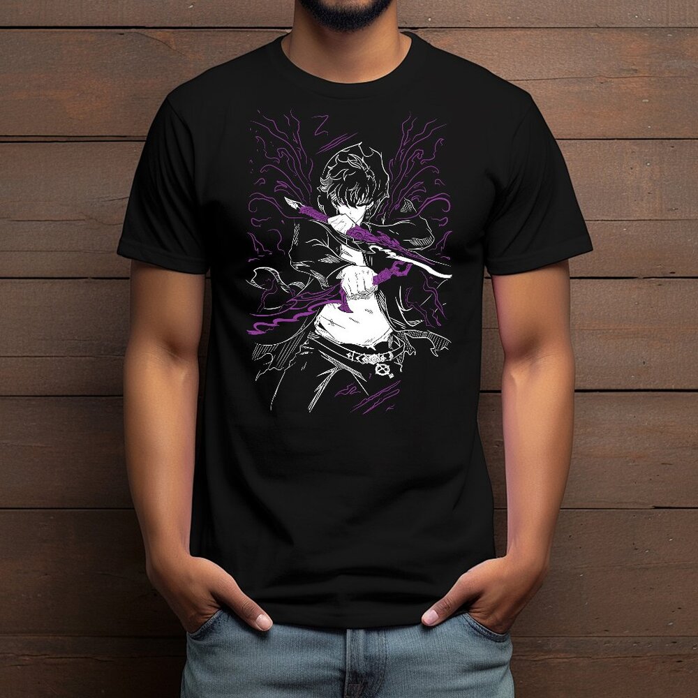 Solo Leveling Custom Anime T-shirt